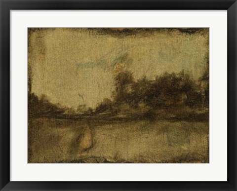 Framed Gilded Landscape II Print