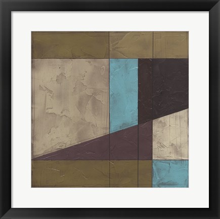 Framed Geometric Sketch II Print