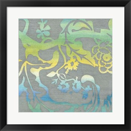 Framed Ombre Garden II Print