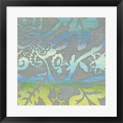 Framed Ombre Garden IV Print