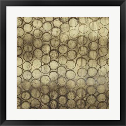 Framed Circular Imprint II Print