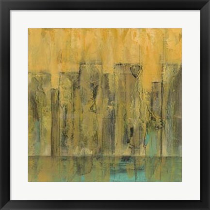 Framed City by the Sea I Print