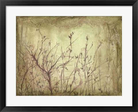 Framed Dancing Branches II Print