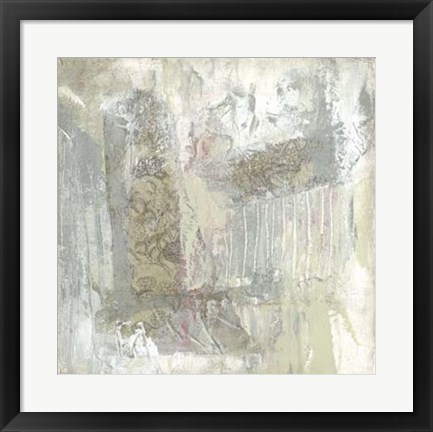 Framed Stucco II Print