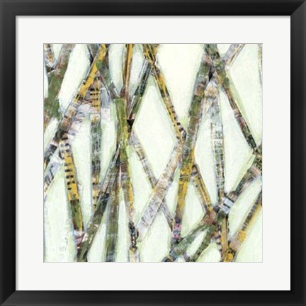 Framed Lemongrass I Print