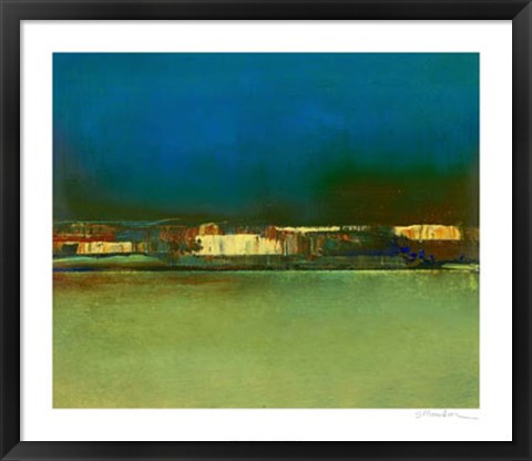 Framed City Afar I Print