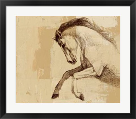 Framed Majestic Horse II Print