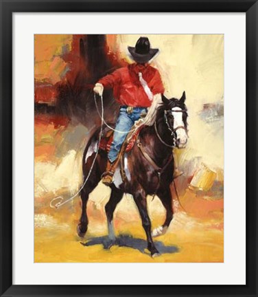 Framed Rodeo Style Print