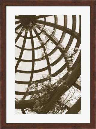 Framed Pergola Basket Print