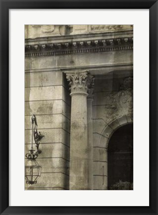 Framed Ornate Architecture I Print