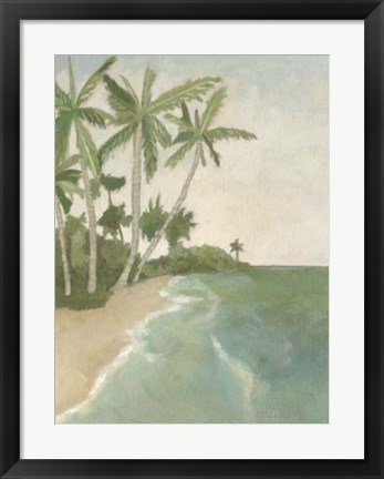 Framed Island Breeze I Print