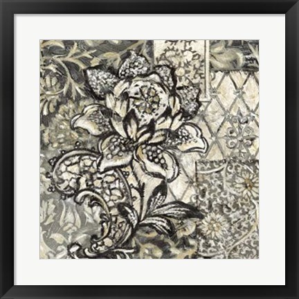 Framed Graphic Chintz II Print