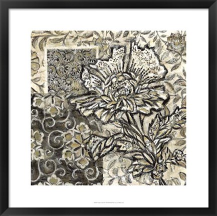 Framed Graphic Chintz III Print