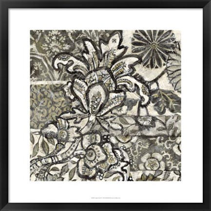 Framed Graphic Chintz IV Print