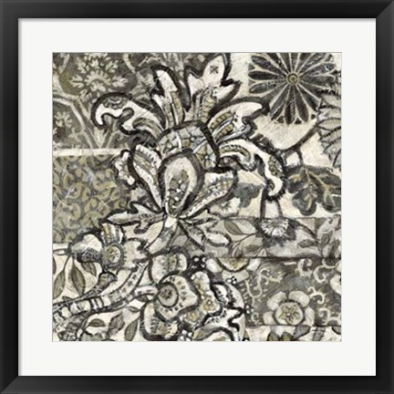 Framed Graphic Chintz IV Print