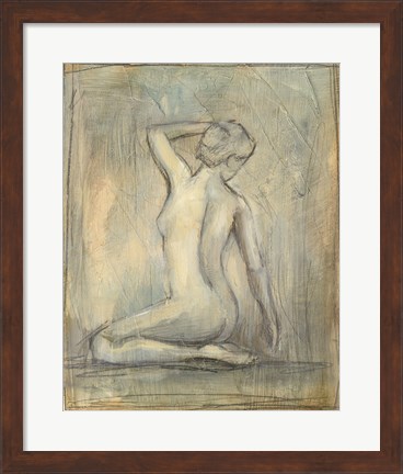 Framed Contemporary Figure Study II Print