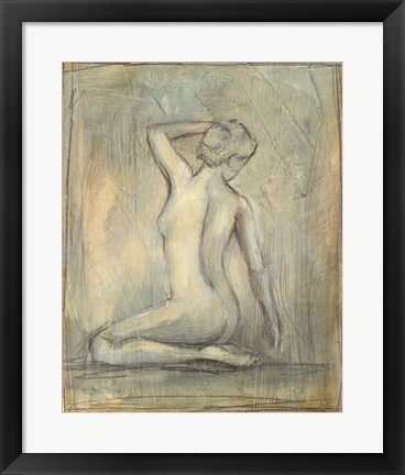 Framed Contemporary Figure Study II Print