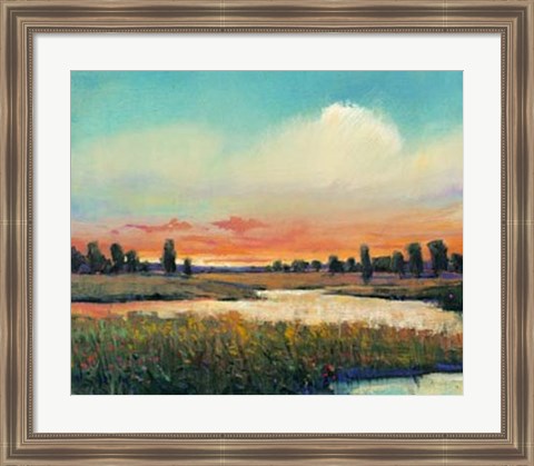 Framed Fading Light Print