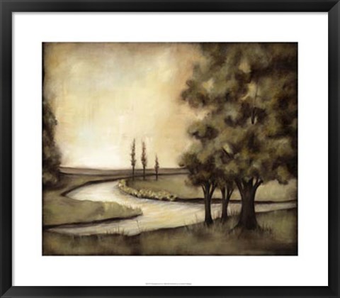 Framed Waterside Revelry II Print