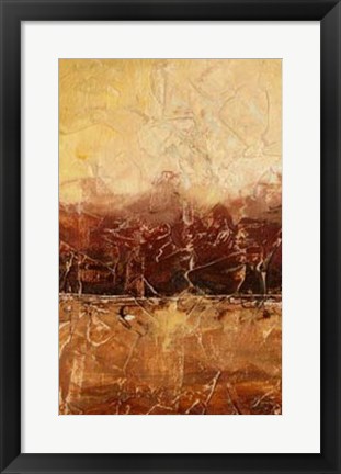 Framed Autumn Horizon II Print