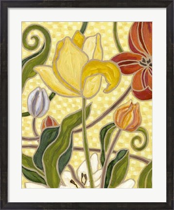 Framed Sunny Garden II Print