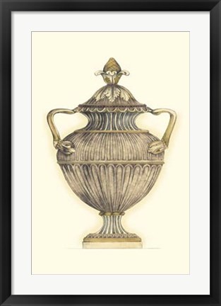 Framed Dusty Urn Sketch IV Print