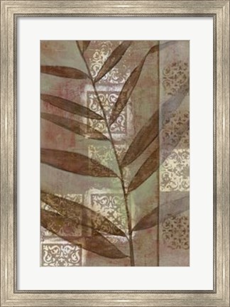 Framed Moroccan Palm II Print