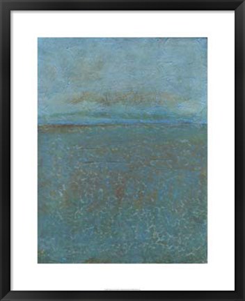 Framed Aegean Sea I Print