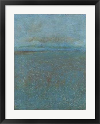 Framed Aegean Sea I Print