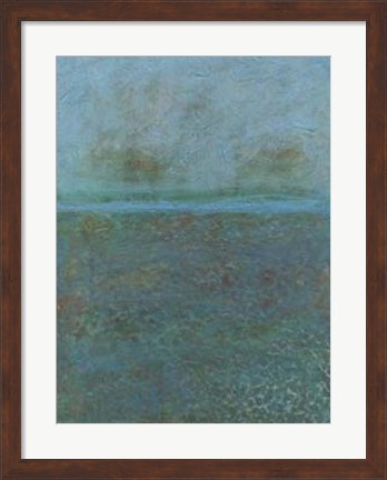 Framed Aegean Sea II Print