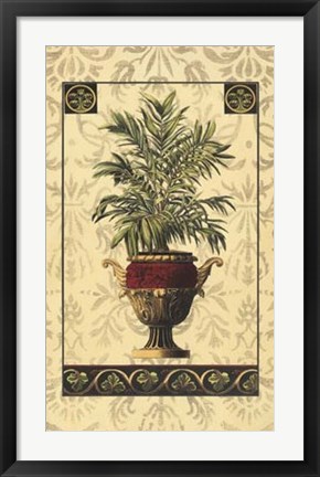 Framed Palm of the Islands II Print