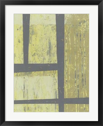 Framed Zest Abstract II Print
