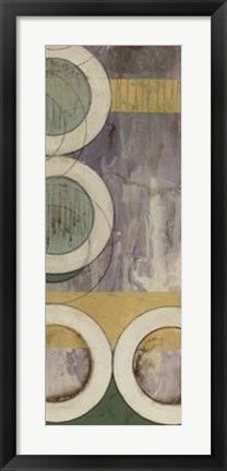 Framed Concentric I Print