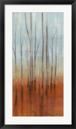 Framed Birch Forest I Print