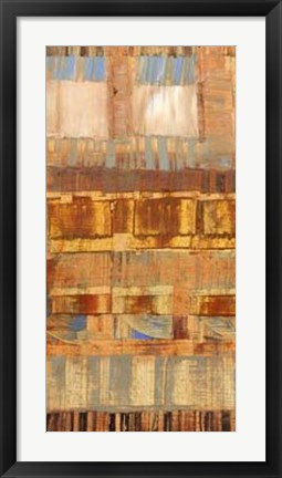 Framed Striation I Print