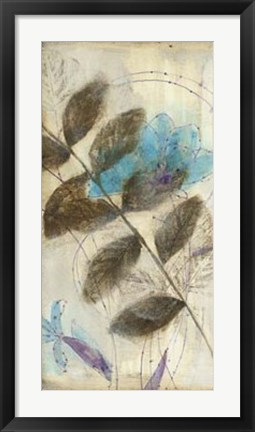 Framed Constellation Flowers III Print