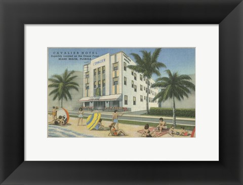 Framed Miami Beach II Print