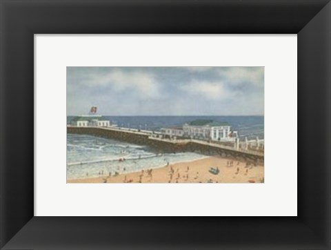 Framed Atlantic City, NJ- I Print