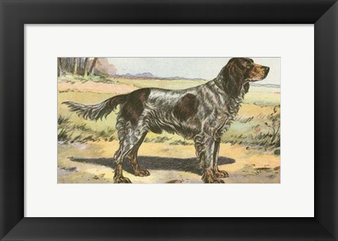 Framed Man&#39;s Best Friend II Print