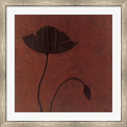 Framed Poppy Print