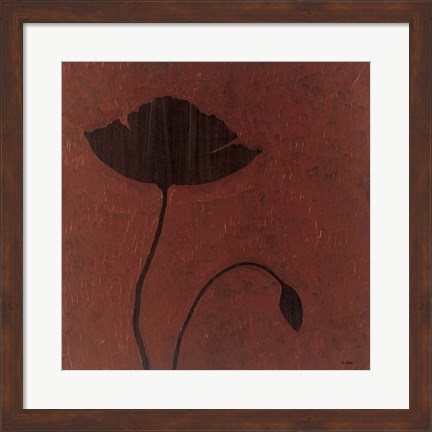 Framed Poppy Print