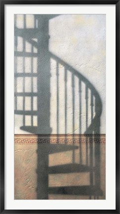 Framed Spiral Staircase Print