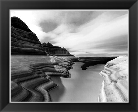 Framed Majestic Canyon I Print