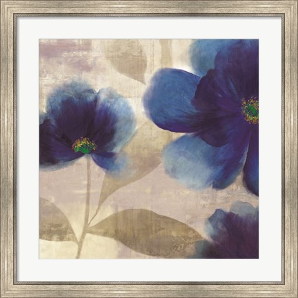 Framed Indigo Dreams II Print