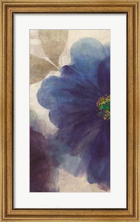 Framed Indigo Dreams I Print