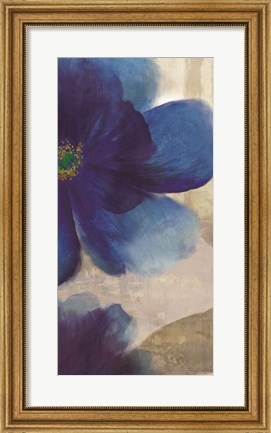 Framed Shades of Indigo II Print