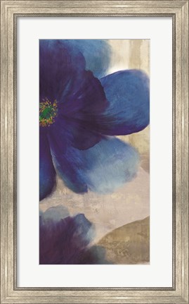 Framed Shades of Indigo II Print