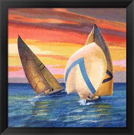 Framed Spinnaker Print