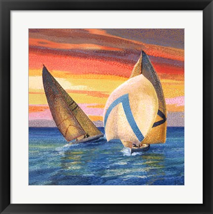 Framed Spinnaker Print