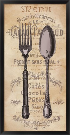 Framed Cuisine I Print